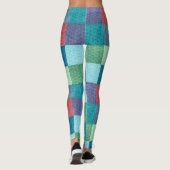 LEGGINGS - Blocs de couleur - Standard (Dos)