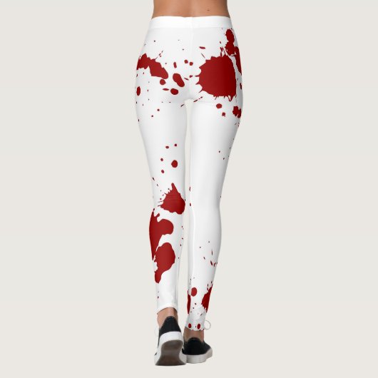Leggings bloedplaatjes (Achterkant)