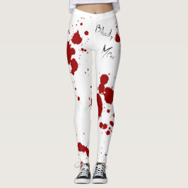Leggings bloedplaatjes