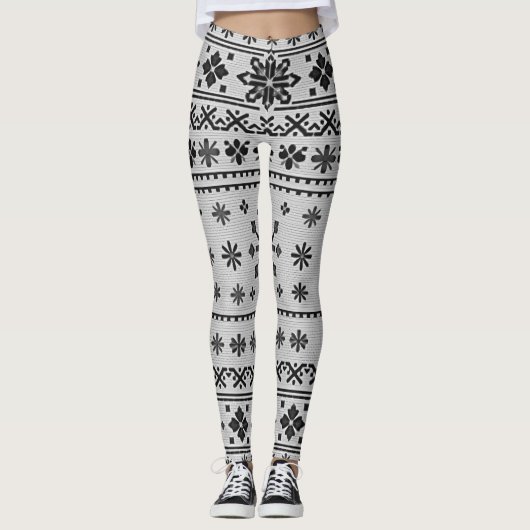 Leggings bloeien (Voorkant)