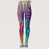 Leggings bloemen (Voorkant)