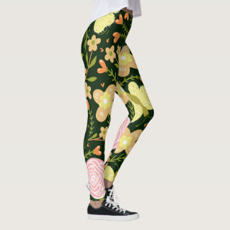 Leggings bloemen