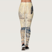 Leggings Blonde Kneeling Modèle de bikini Thunder_Cove (Dos)