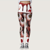 Leggings Bloody Eyeballs (Devant)