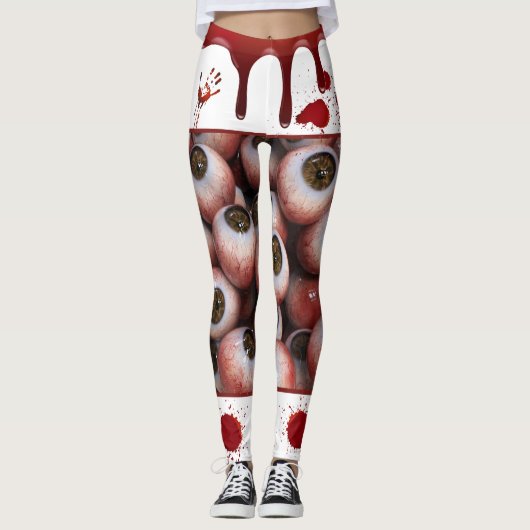 Leggings Bloody Eyeballs (Devant)