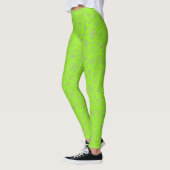 Leggings Bloom Batik de minuit - Élégance florale sans fail (Gauche)
