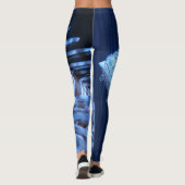 Leggings "Bloop, bloop, bloop" (Rôlier de poisson-Lion) (Dos)