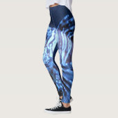 Leggings "Bloop, bloop, bloop" (Rôlier de poisson-Lion) (Gauche)