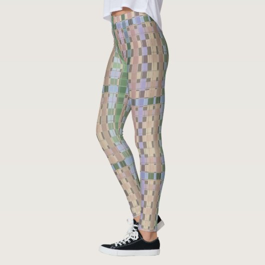 Leggings Bloquer les légendes d'impression (Gauche)
