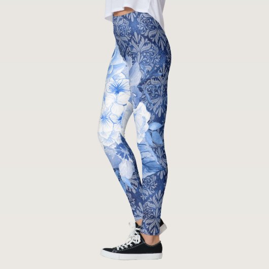 Leggings Blossom in Style ! Bleu Chic (Gauche)