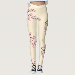 Leggings Blossom Tet Hoa Anh Dao Nouvel An vietnamien WL