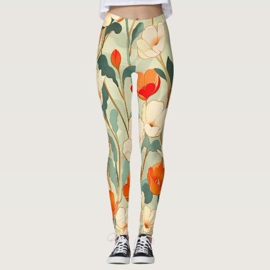 Leggings Blossom vintage (Devant)