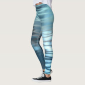 Leggings Blue Abstract (Gauche)