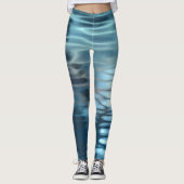 Leggings Blue Abstract (Devant)
