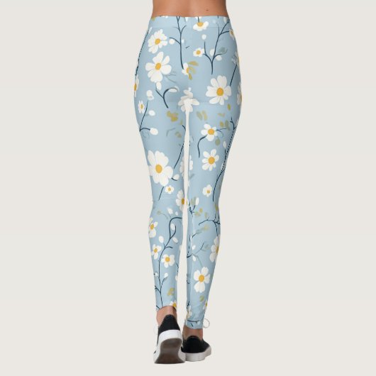 Leggings Blue Blossom Breeze Daisy (Dos)
