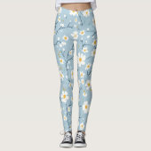 Leggings Blue Blossom Breeze Daisy (Devant)