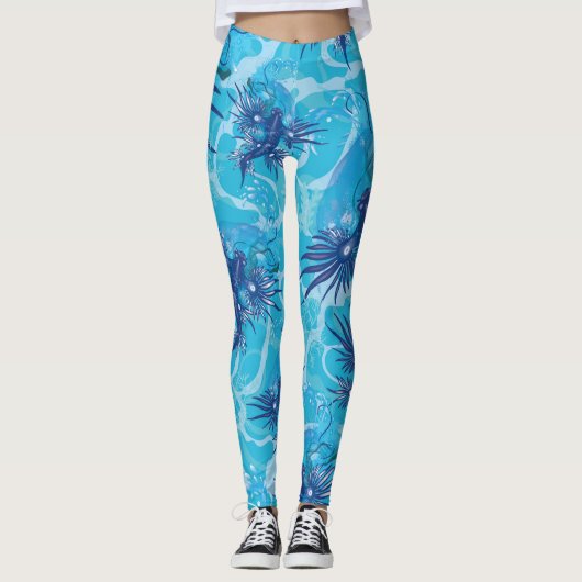 Leggings Blue Dragon Marine Creator (Devant)
