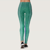 Leggings Blue Green Parties scintillant Hommes gais Fierté  (Dos)