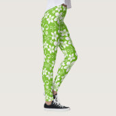 LEGGINGS BLUE HAWAII (LIME) (Droite)