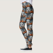 Leggings Blue Heeler Halloween Épouvantable (Gauche)