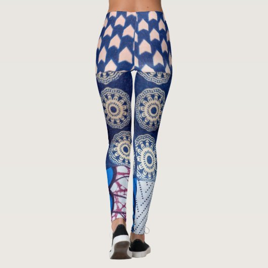 Leggings Blue India (Dos)