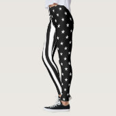 Leggings Blue Line mince maintiennent l'ordre le drapeau (Gauche)