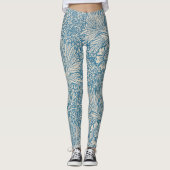 Leggings Blue Marigolds (par William Morris) (Devant)