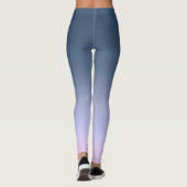 Leggings Blue-pink ombre (Dos)