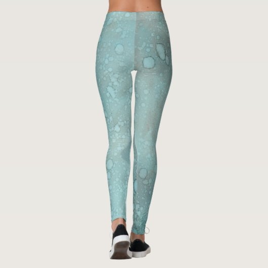 Leggings Blue Sea/Dolphin Design (Dos)