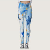 Leggings Blue Sky Stars (Devant)