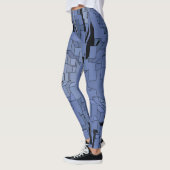 Leggings Blue violet (Gauche)