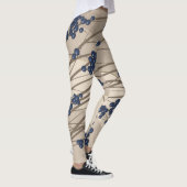 Leggings Blueberry Branches Botanique (Droite)