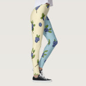 Leggings Blueberry Repeat Motif - Pastel Vibe (Droite)