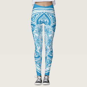 Leggings Bluebird Mandala