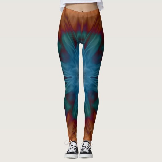 Leggings Blues de cuivre (Devant)