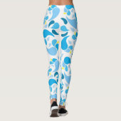 Leggings Blues d'été (Dos)