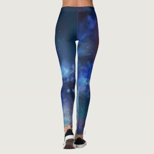 Leggings Blues système solaire 101 (Dos)