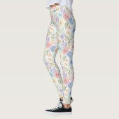 Leggings Blush Bloom Floral Print (Gauche)