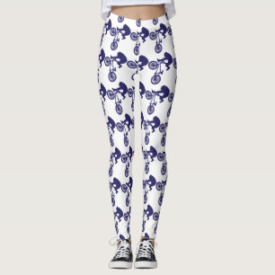 Leggings BMX Biker haut dans l'air
