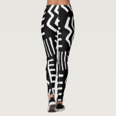 Leggings Bogolans Bleus Africains (Dos)