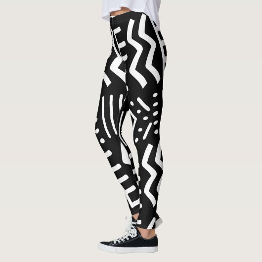 Leggings Bogolans Bleus Africains (Gauche)