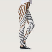 Leggings Bohème Tribal Rayés (Droite)