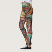 Leggings Bohemian Paisley no 9 (Gauche)