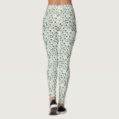 Leggings Boho Abstrait Polka Dot Motif (Dos)