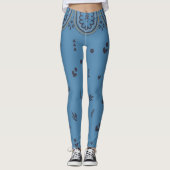 Leggings Boho Blues (Devant)