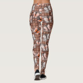 Leggings Boho Butterflies Boho Style Pattern (Dos)