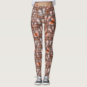 Leggings Boho Butterflies Boho Style Pattern (Devant)