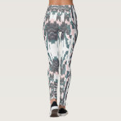 Leggings Boho Chic Eclectique Papillon Abstrait Ikat (Dos)