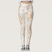Leggings Boho Chic Floral Aquarelle (Devant)