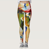 Leggings boho cosmopolite art déco (Devant)